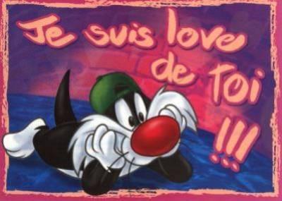 je suis love de toi mon cherie
